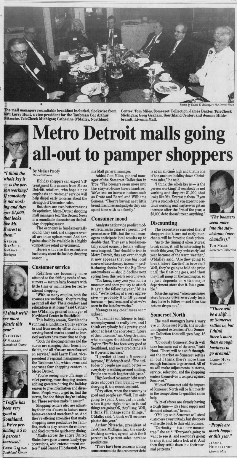 Southland Center - Mall Bosses Meet November 1995
